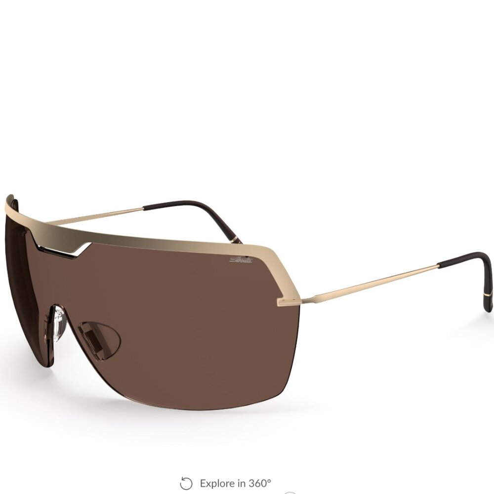 New Silhouette TMA Cosmic Sunglasses with case